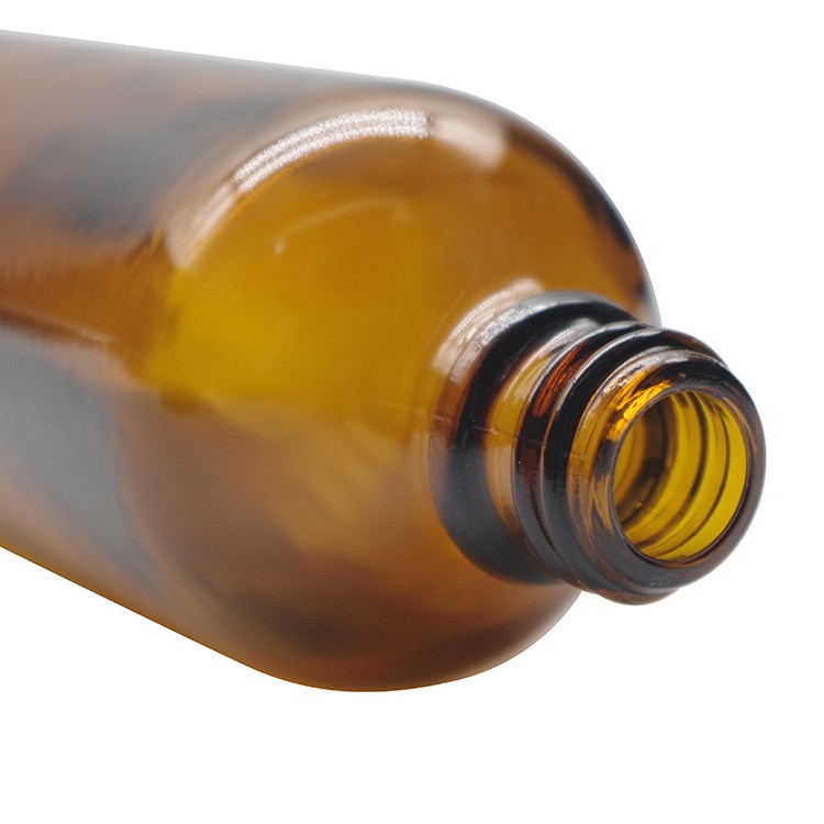 100ml Amber Round Glass Dropper Bottles For Essential Oils