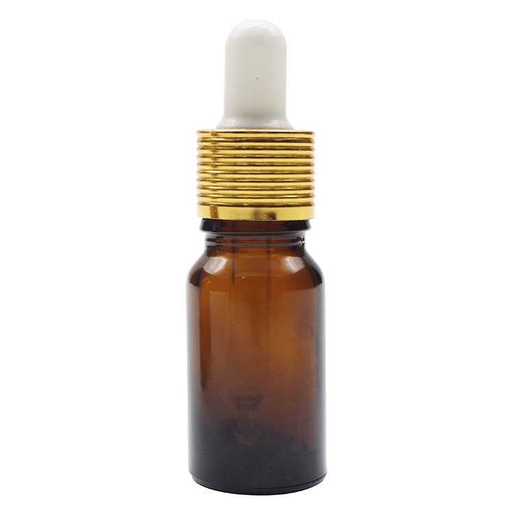 10ml Amber Empty Eye Dropper Bottles With Dropper