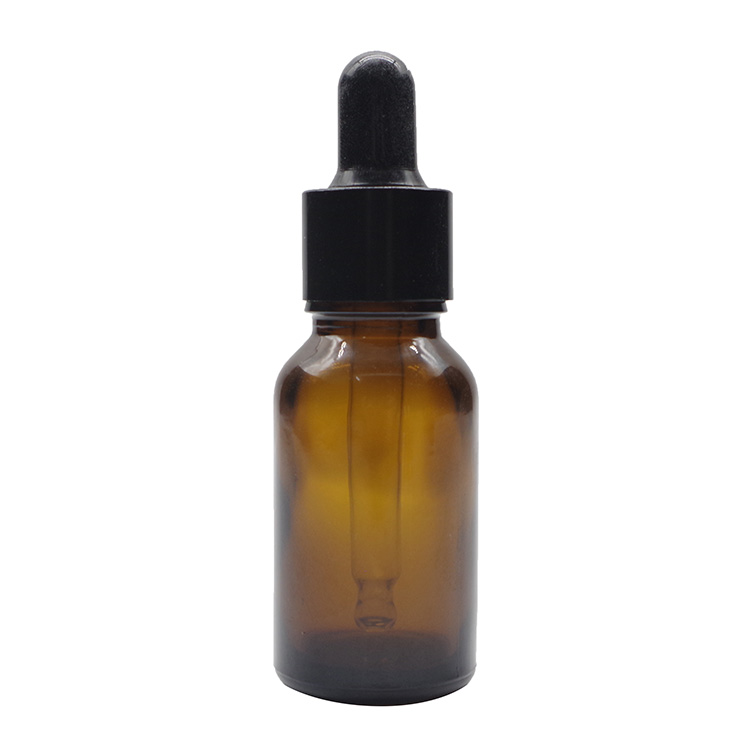 15ml Amber Empty Eye Dropper Bottles With Dropper