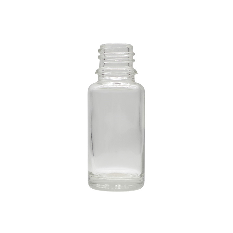 15ml Clear Round Glass Dropper Bottles For Essential Oils