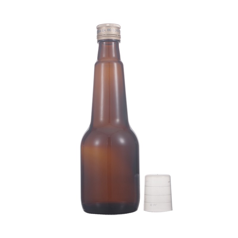 200ml Empty Original Amber Glass Bottles For Apetamin Syrup