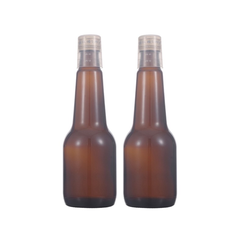 200ml Empty Original Amber Glass Bottles For Apetamin Syrup