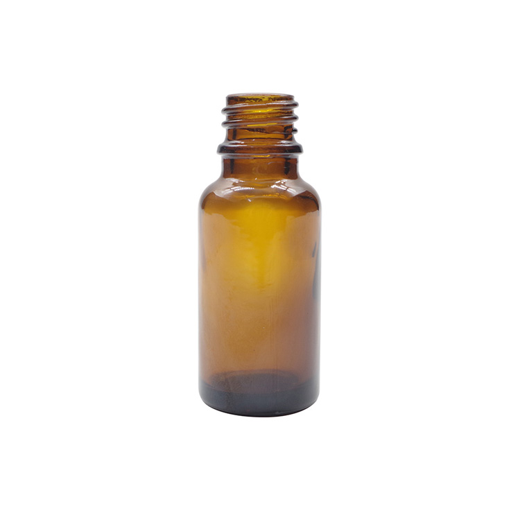 20ml Amber Round Glass Dropper Bottles For Essential Oils