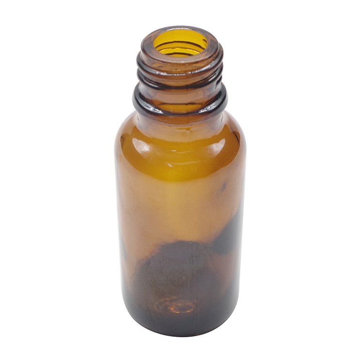 20ml Amber Round Glass Dropper Bottles For Essential Oils