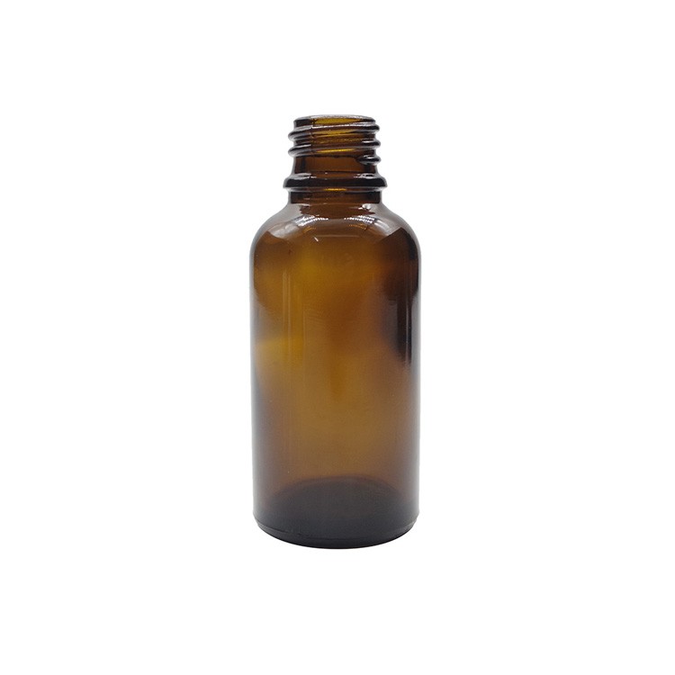 30ml Amber Round Glass Dropper Bottles For Essential Oils