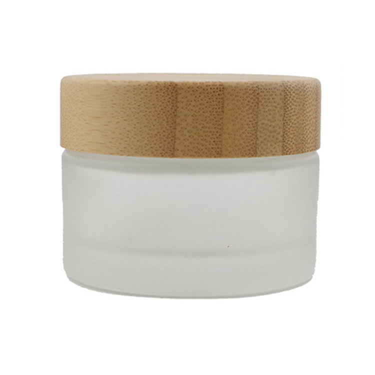 50g Frosted Glass Cosmetic Face Cream Jar Bottle