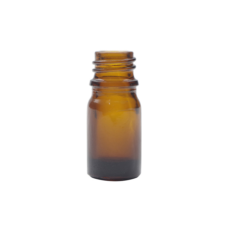 5ml Amber Round Glass Dropper Bottles For Essential Oils