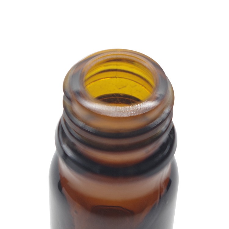 5ml Amber Round Glass Dropper Bottles For Essential Oils